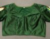 Bottle Green colour kantha work blouse