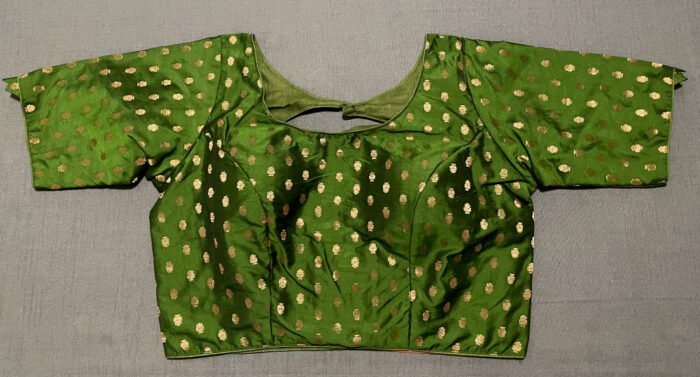 Rust Green colour with copper Butas - Image 1