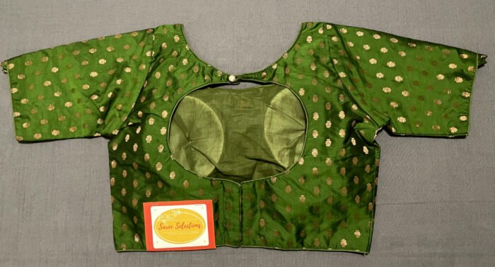 Rust Green colour with copper Butas - Image 2