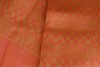 Handwoven Mysuru Silk Thread Brocade Saree in Peach - Image 5