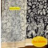 Akarsana (ఆకర్షణ) 17: Pen Kalamkari Handpainted saree in pure silk - Image 2