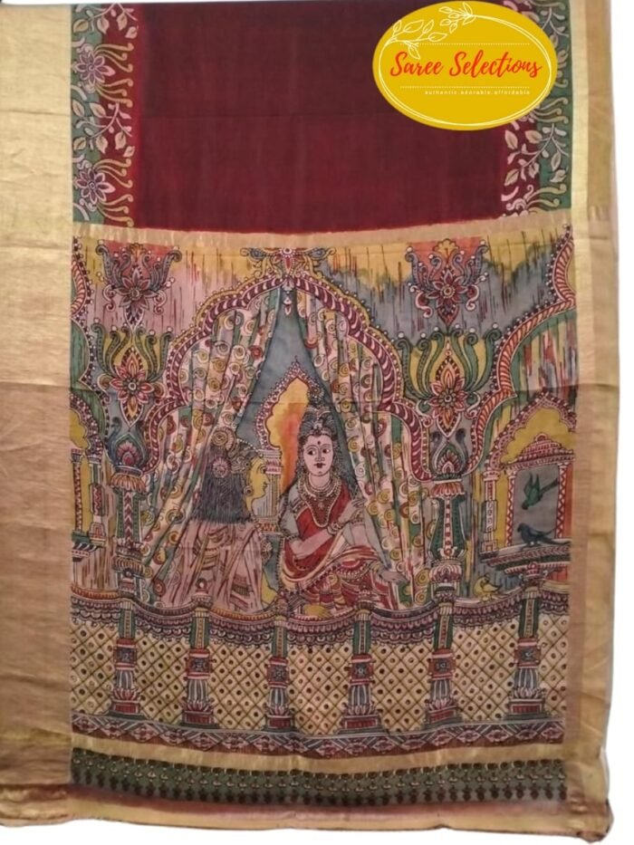 Nandhini (நந்தினி): Ponniyin Selvan (பொன்னியின் செல்வன்) limited edition saree - Image 1
