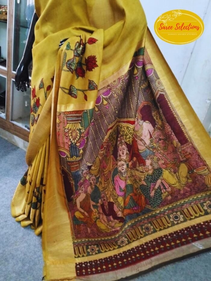 Kalki (கல்கி): Ponniyin Selvan (பொன்னியின் செல்வன்) limited edition saree - Image 1