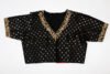 Black Brocade Blouse