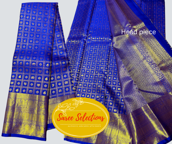 Varanamayiram (வாரணமாயிரம்): Pure handloom Kanchipuram (Kanjivaram) silk saree - Image 2