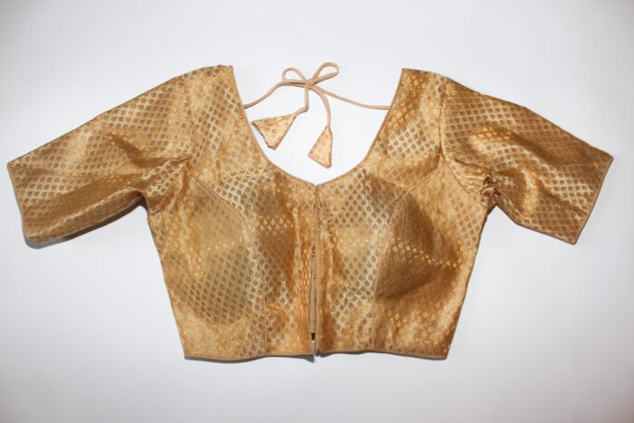 Gold Brocade blouse - Image 1