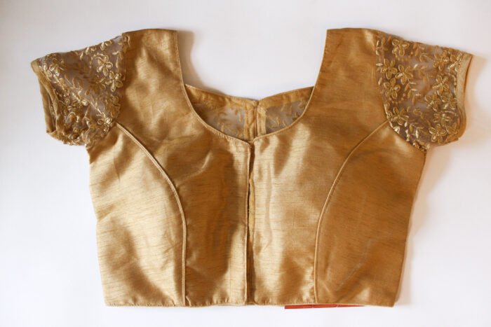 Gold lace blouse - Image 1