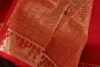 Mangalyam (மாங்கல்யம்): Pure handloom Kanchipuram (Kanjivaram) traditional red silk saree - Image 5