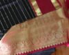 Karumpalli (கரும்பள்ளி): Pure handloom Kanchipuram (Kanjivaram) silk saree - Image 2