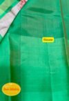 Hindolam (ஹிந்தோளம்): Pure handloom silk Ikkat design saree - Image 6