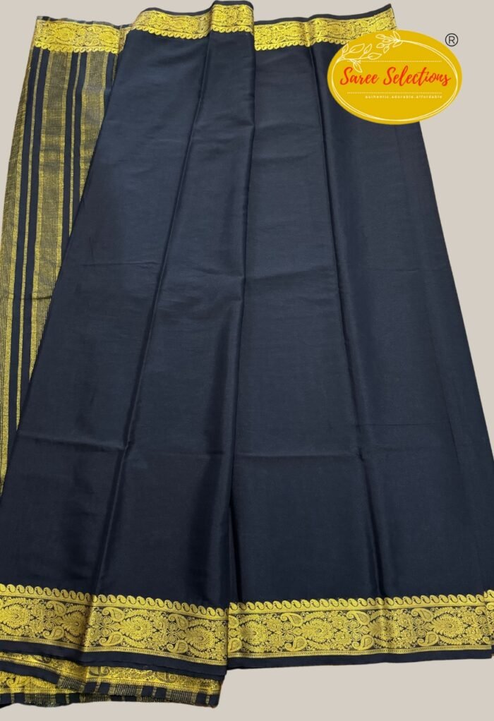 Rani-6 (ರಾಣಿ): Pure handloom traditional Mysuru silk saree - Image 2