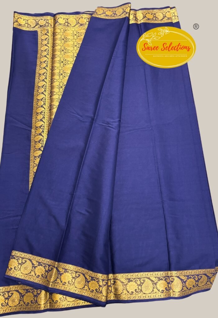 Rani-1 (ರಾಣಿ): Pure handloom traditional Mysuru silk saree - Image 1