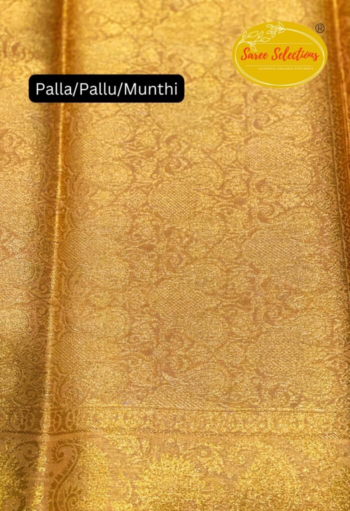 Rani-7 (ರಾಣಿ): Pure handloom traditional Mysuru silk saree - Image 2