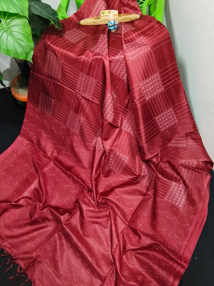 A26093 Kavya 2 (काव्य): Bhagalpuri desginer silk saree - Image 1