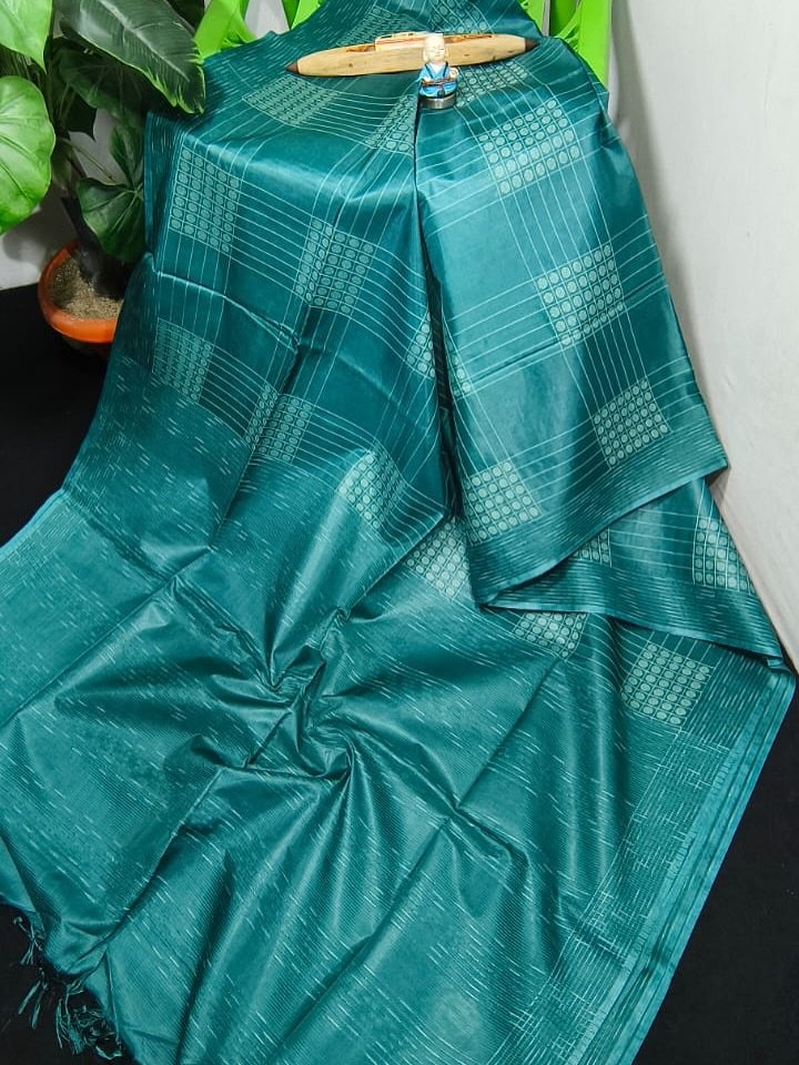 A26095 Kavya 4 (काव्य): Bhagalpuri desginer silk saree - Image 1