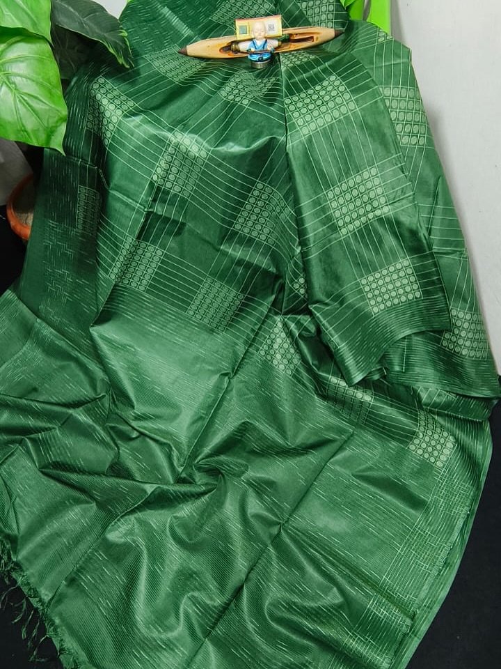 A26138 Kavya 1 (काव्य): Bhagalpuri desginer silk saree - Image 1